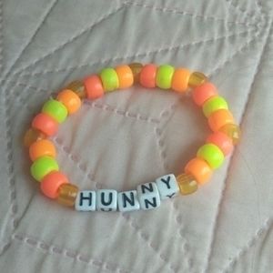 Handmade Kandi Hunny Bracelet